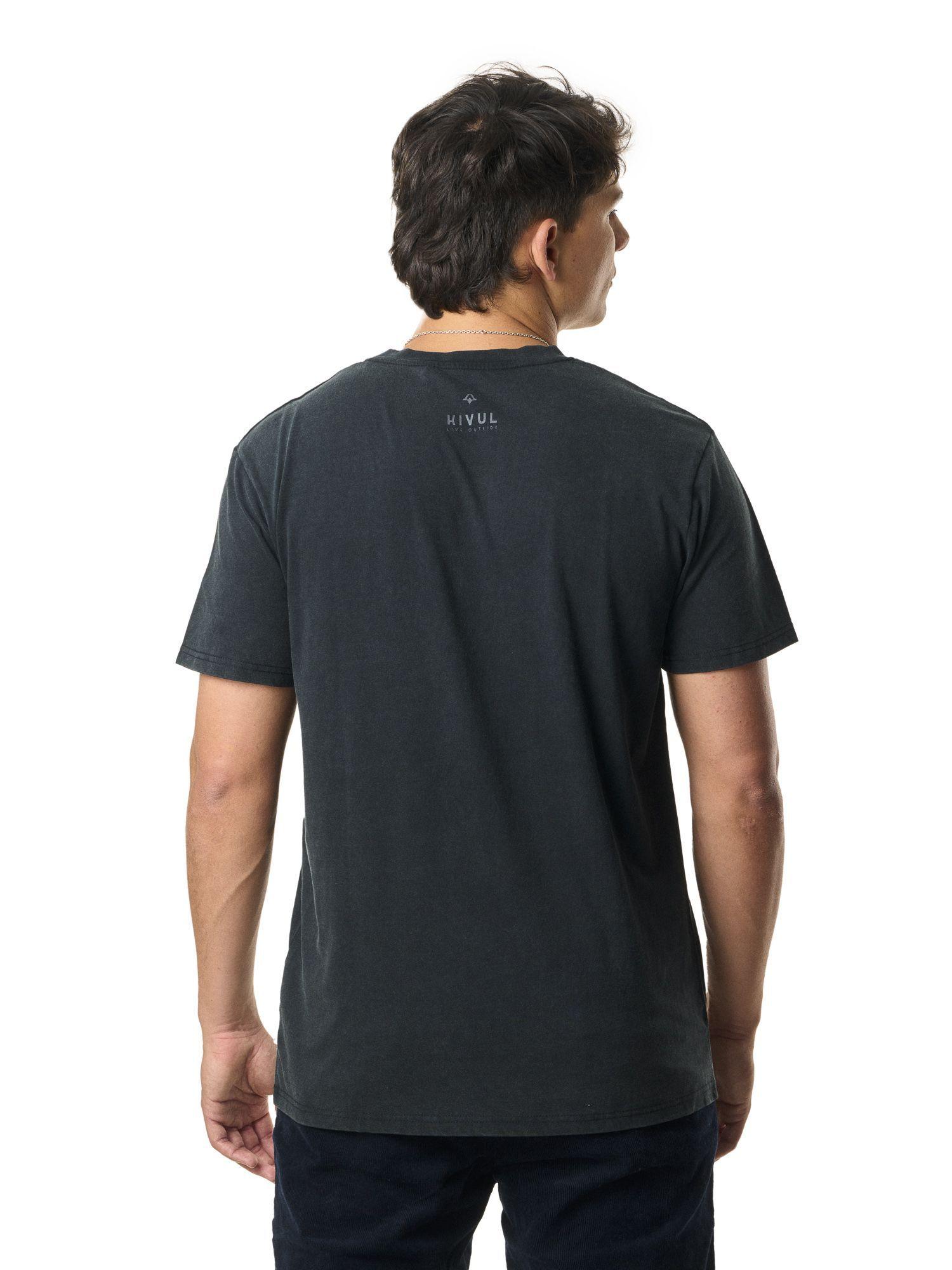 Polera Kivul Hombre Essential Negra-2