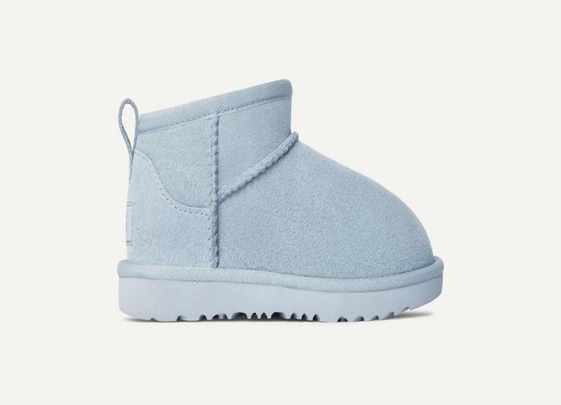 Bota Kids UGG Classic Ultra Mini Celeste-0