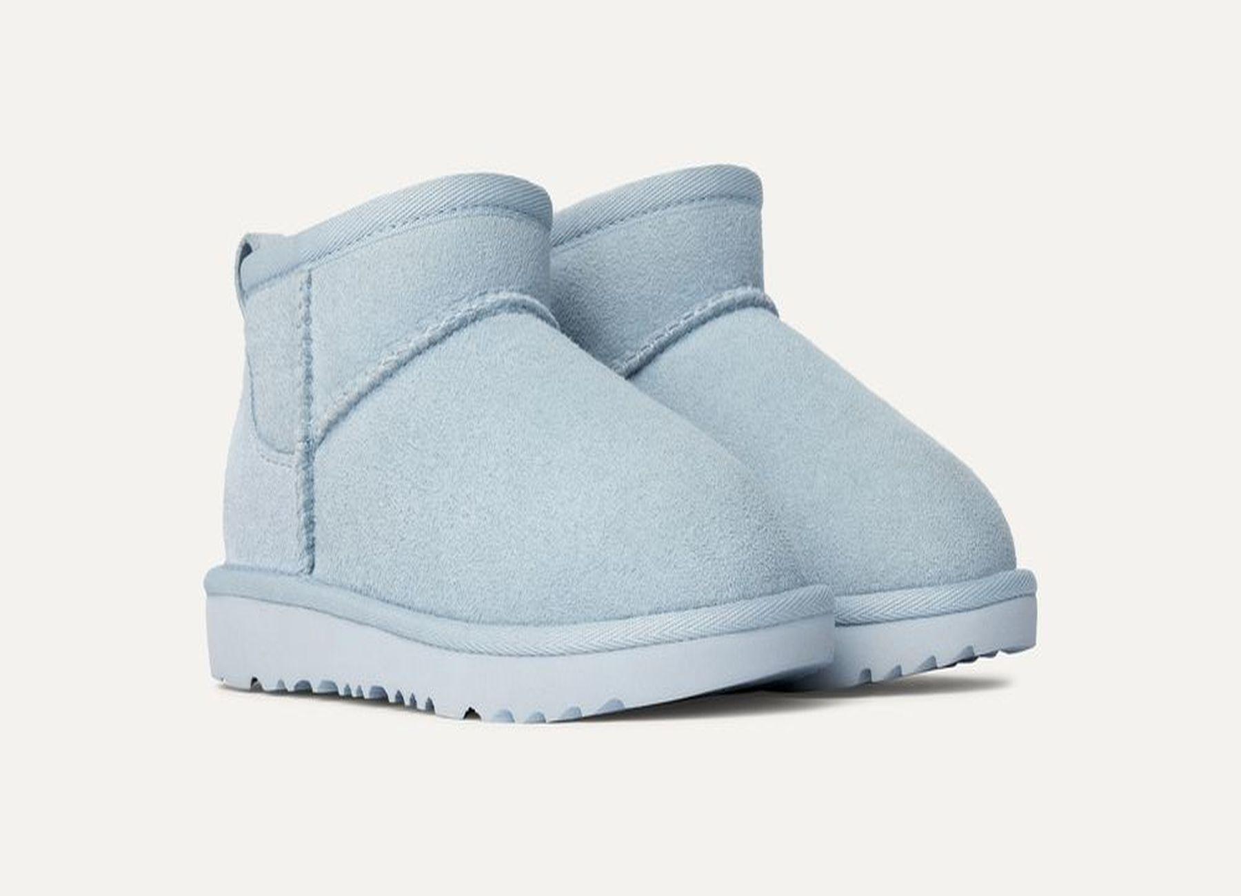 Bota Kids UGG Classic Ultra Mini Celeste-1