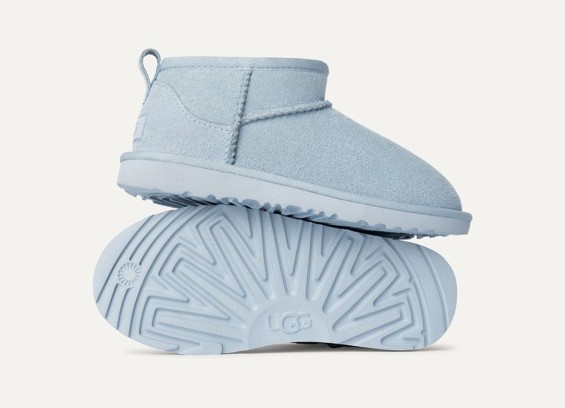 Bota Kids UGG Classic Ultra Mini Celeste-2