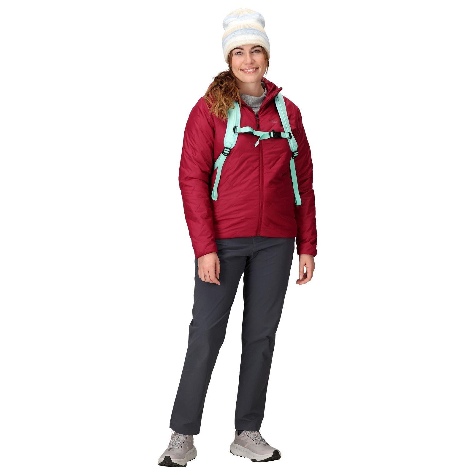 Chaqueta Marmot Mujer Monoquilt Hoody Rojo-2