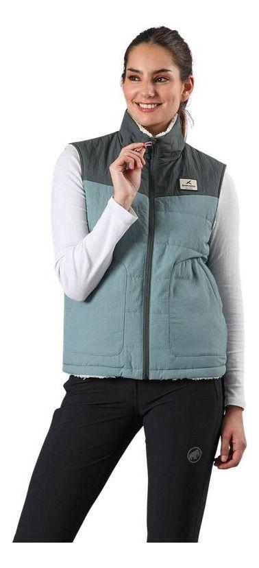 Chaqueta Andesgear Mujer Reversible Trancura Vest Azul-0