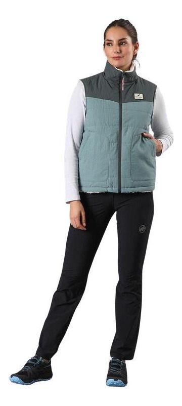 Chaqueta Andesgear Mujer Reversible Trancura Vest Azul-2