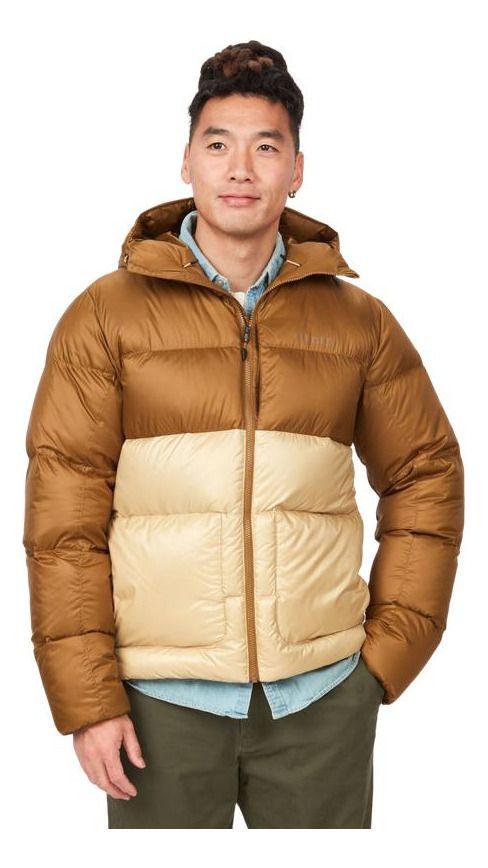 Chaqueta Marmot Hombre Guides Down Hoody Cafe Café-0