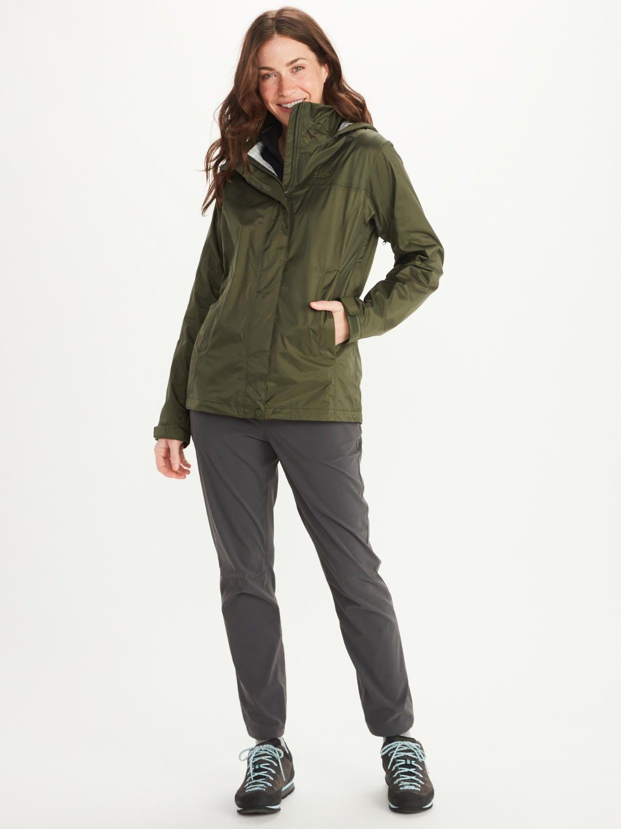Chaqueta Marmot Mujer Impermeable Precip® Eco Verde-2