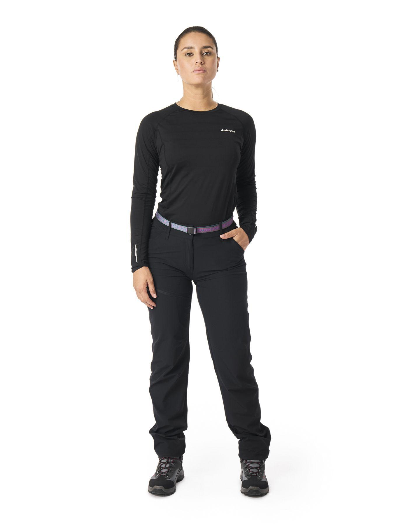 Pantalon Andesgear Mujer Carbon Negro-3