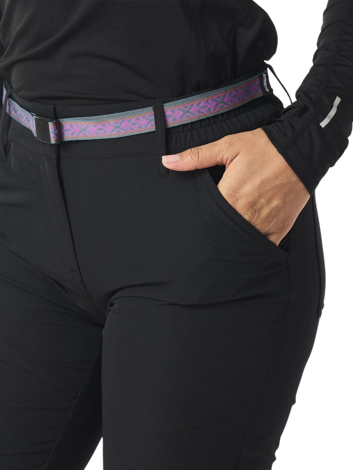 Pantalon Andesgear Mujer Carbon Negro-4