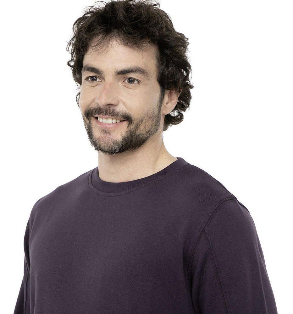 Polerón Kivül Hombre Bando Reciclado Oscuro Gris Oscuro-3