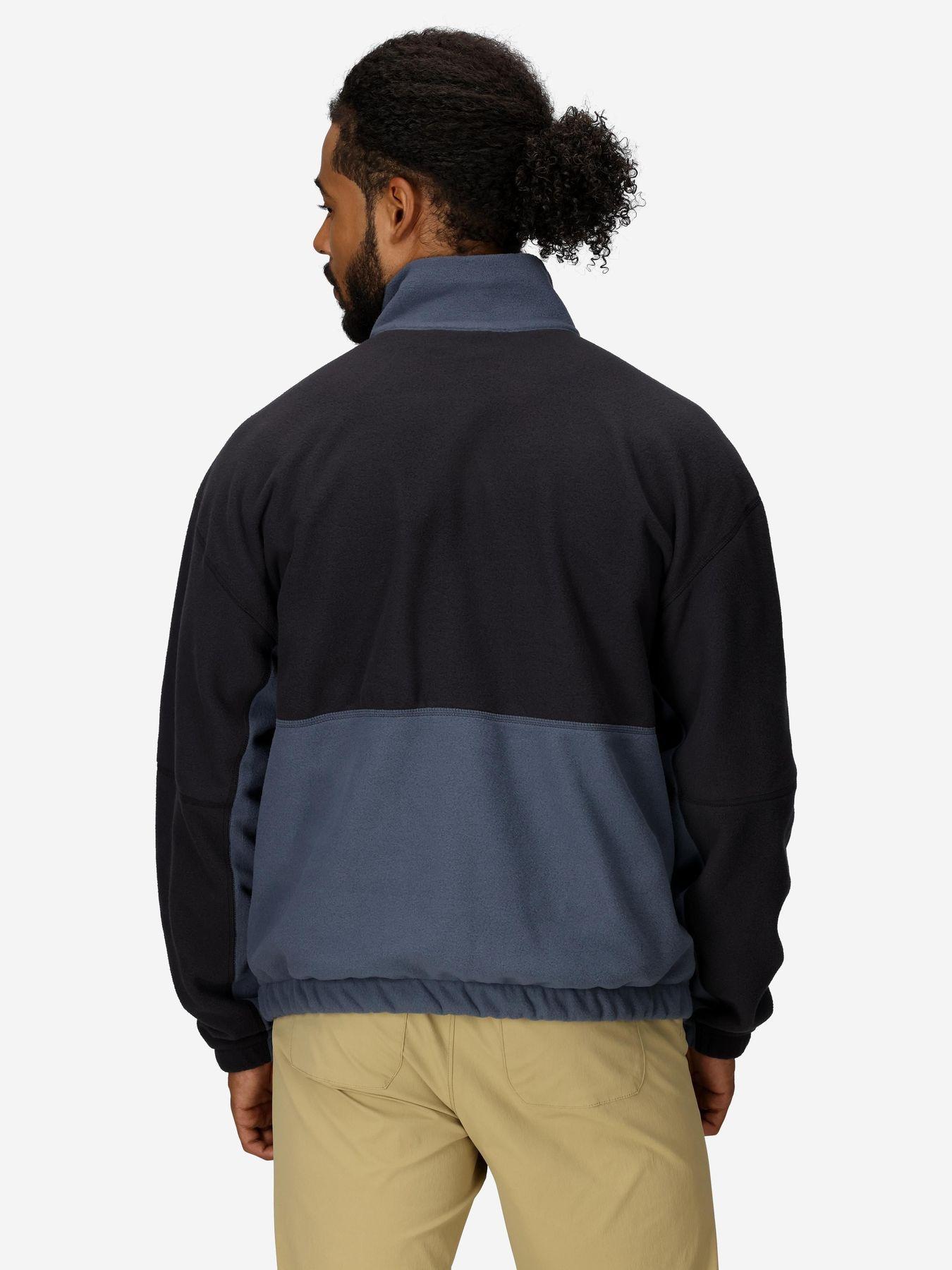 Polar Marmot Hombre Retro Rocklin Half Zip Azul-1