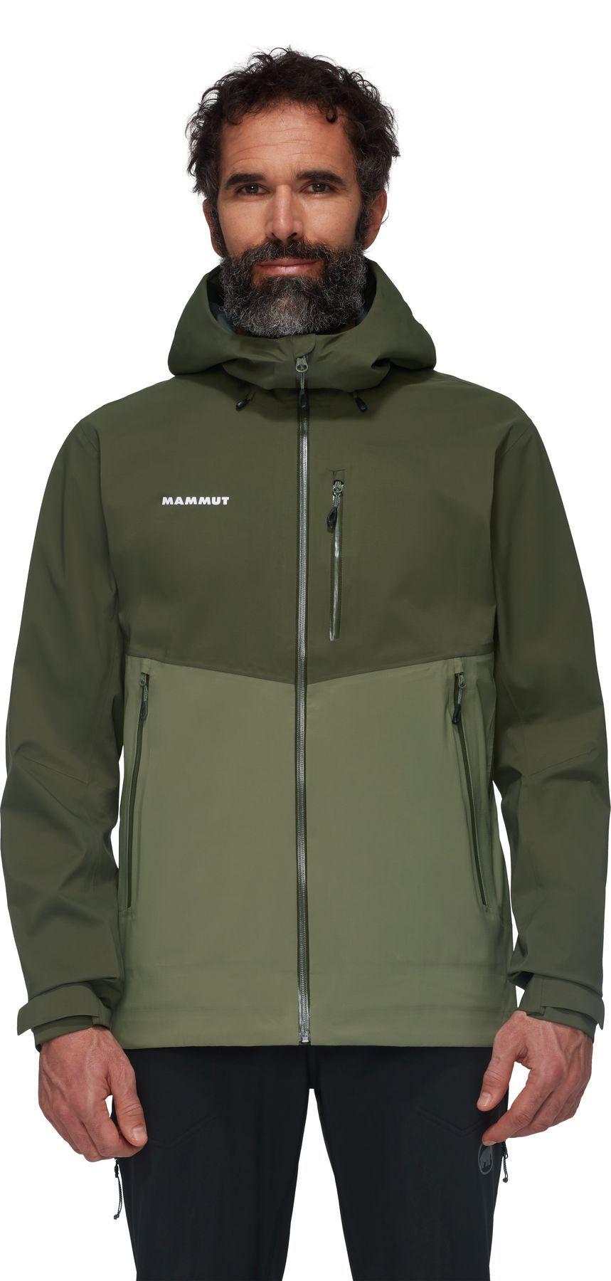 Chaqueta Mammut Hombre Alto Guide Hs Hooded Verde-0