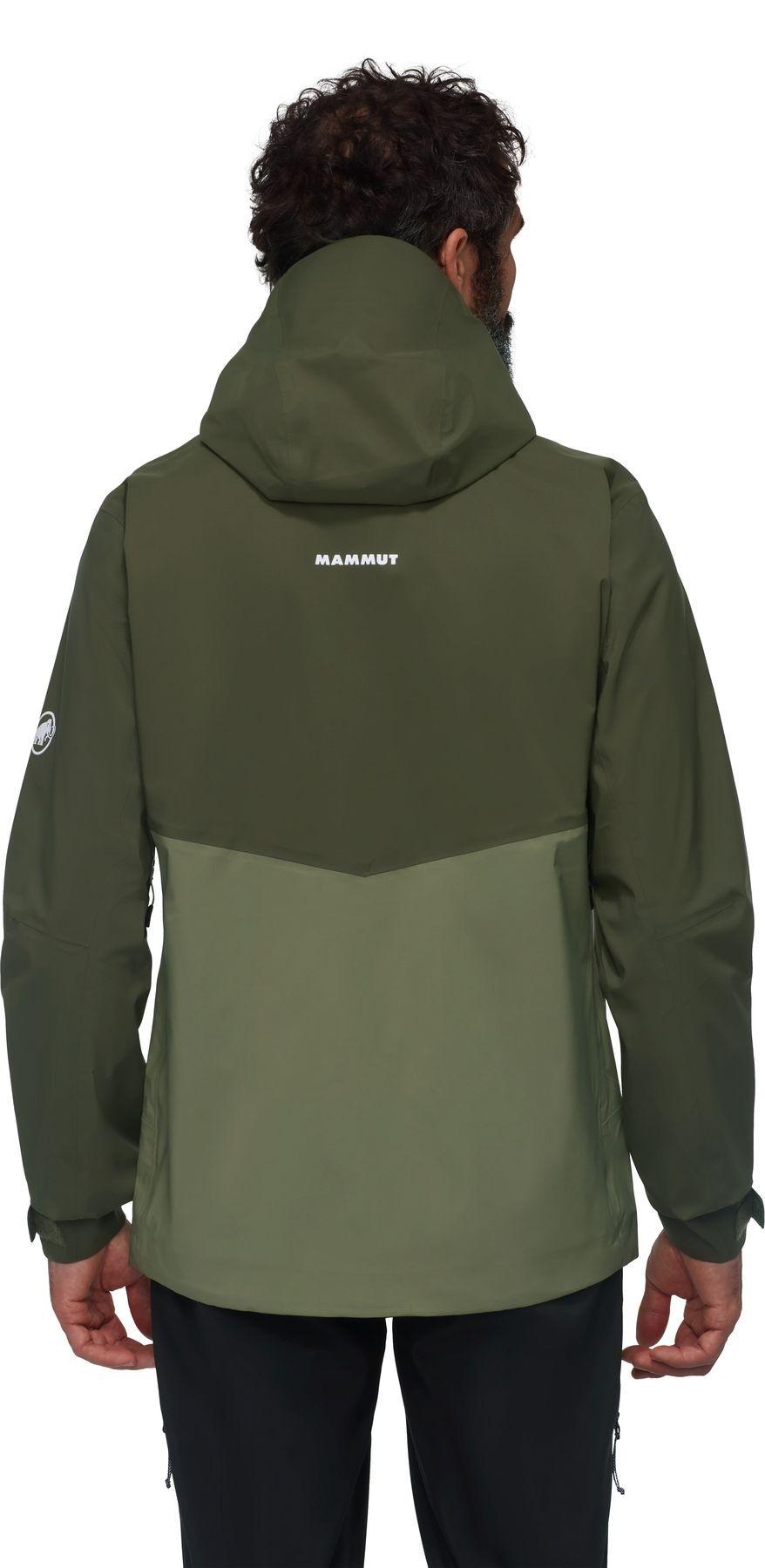Chaqueta Mammut Hombre Alto Guide Hs Hooded Verde-1