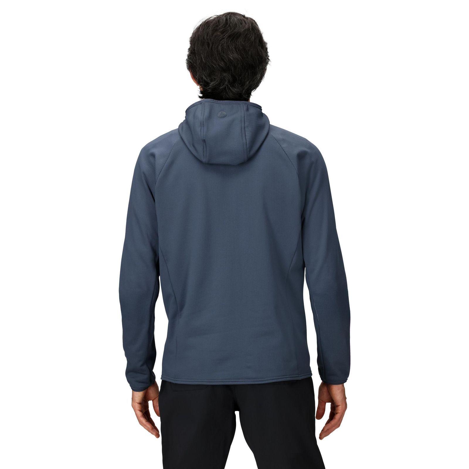 Polar Marmot Hombre Leconte Full Zip Hoody Azul I26-1
