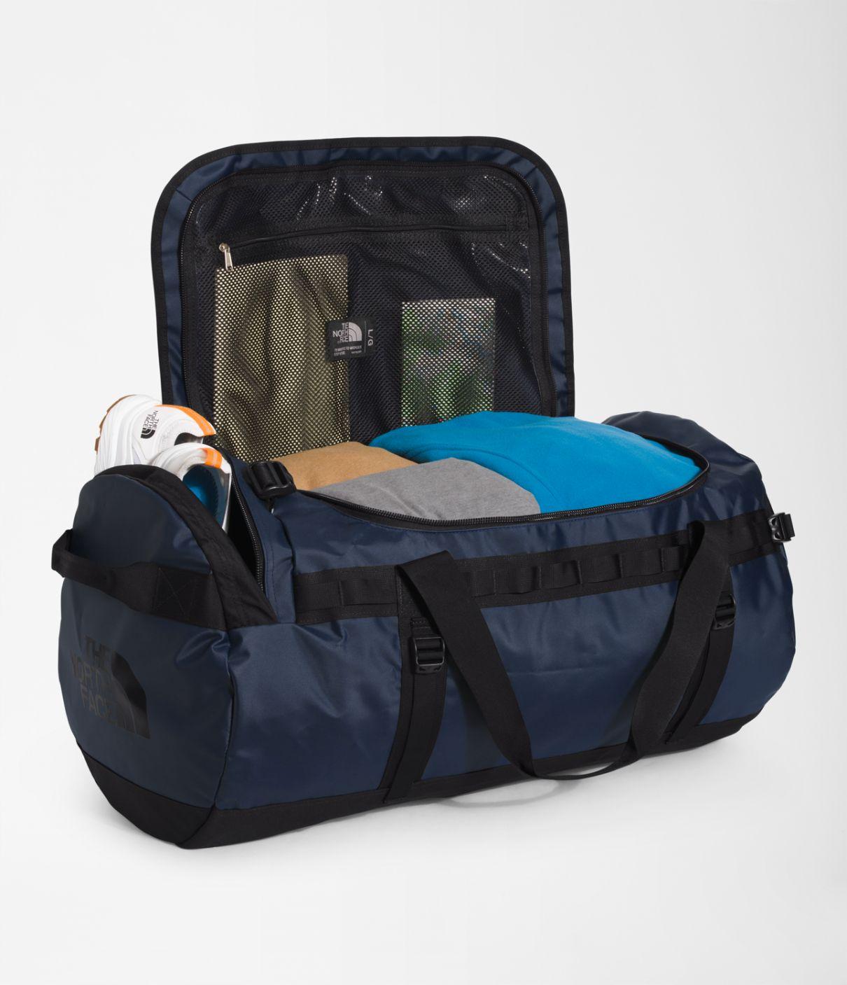 Bolso Base Camp Duffel Azul-2