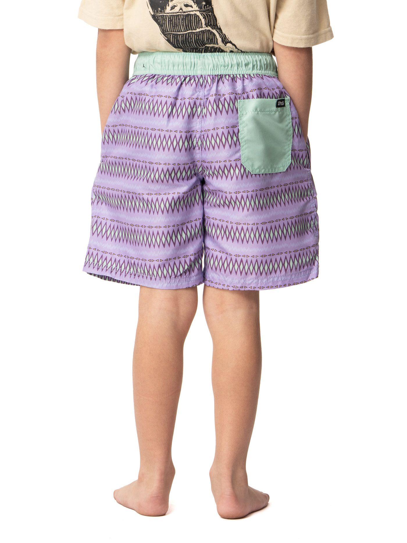 Traje De Baño Stoked Niño Malai Morado-1