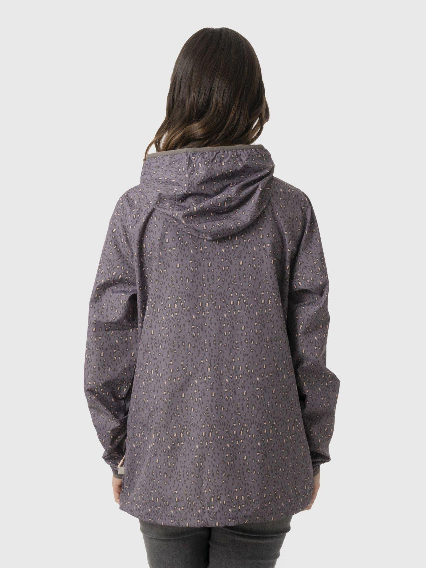 Chaqueta Stoked Mujer Cortavientos Layday Reciclada Gris-2