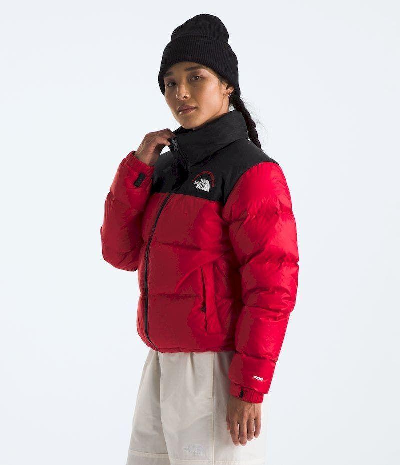 Chaqueta The North Face Mujer De Pluma 1996 Retro Nuptse Rojo-4