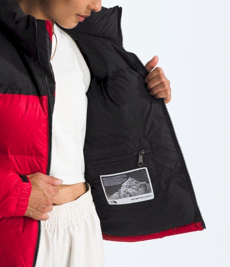 Chaqueta The North Face Mujer De Pluma 1996 Retro Nuptse Rojo-7