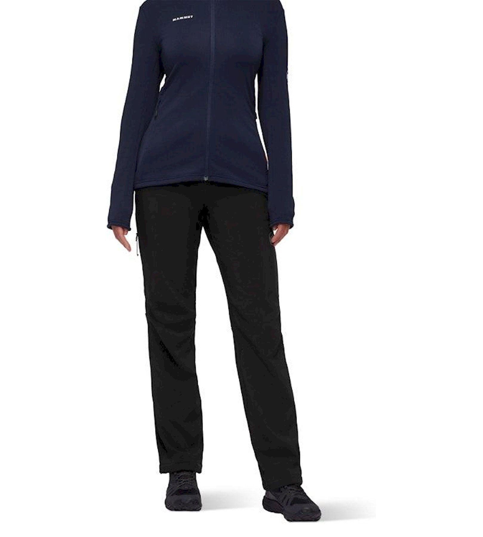 Pantalón Mammut Mujer Runbold Winter So Negro-0