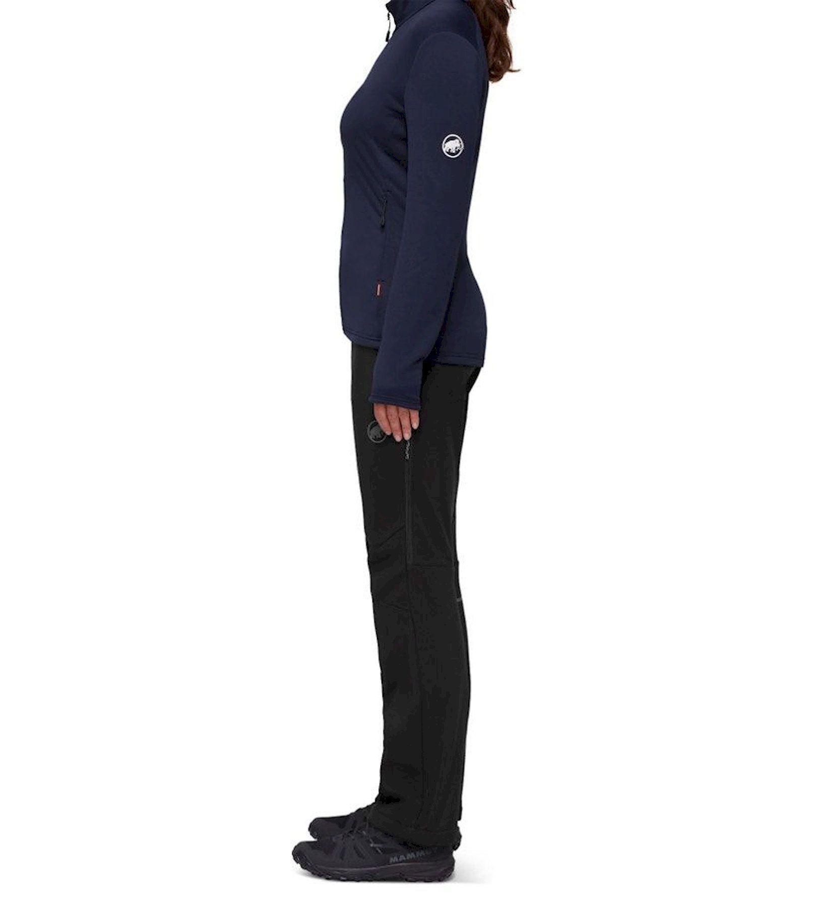 Pantalón Mammut Mujer Runbold Winter So Negro-1