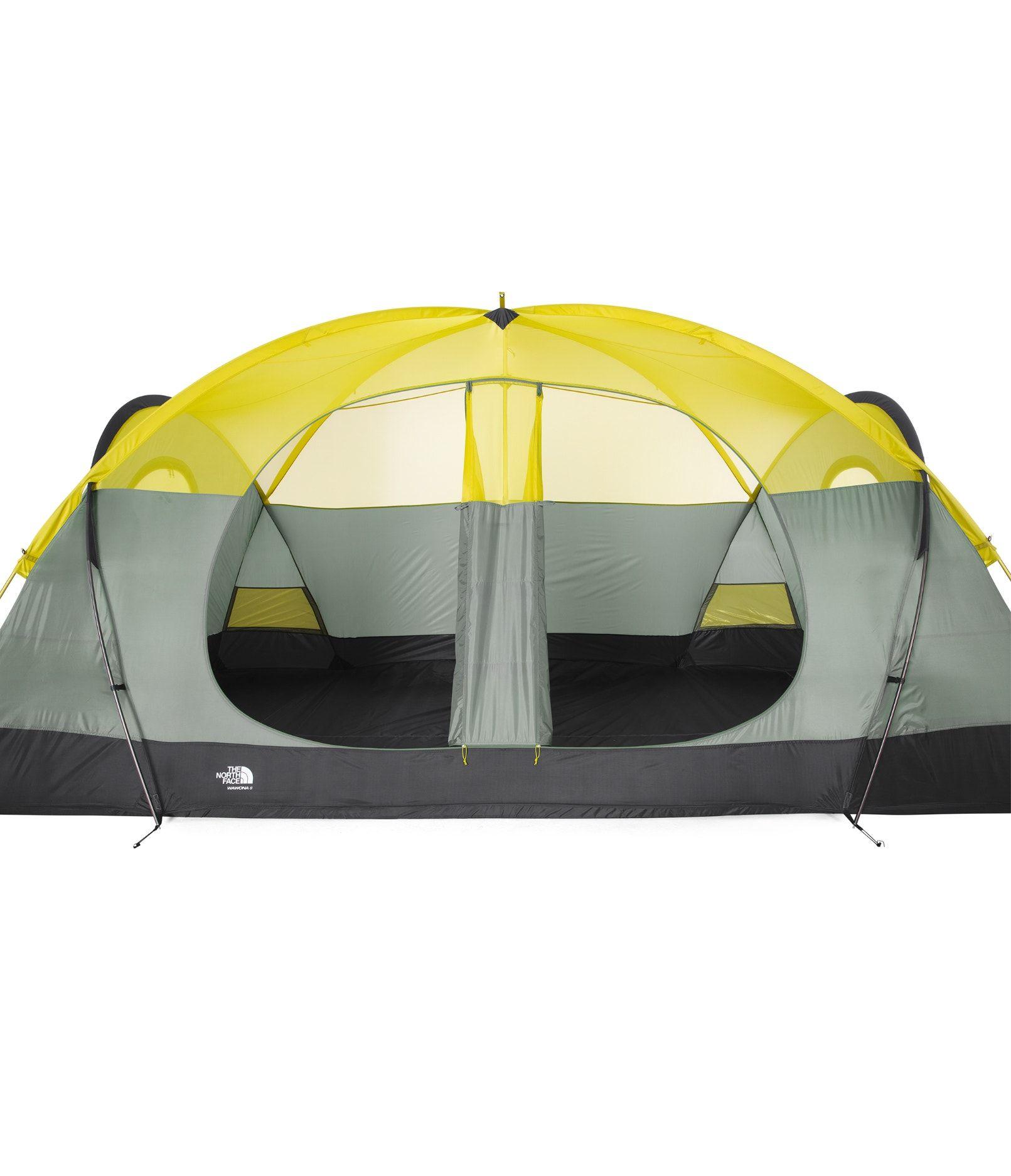 Carpa The North Face Unisex Wawona 8P 3 Estaciones Verde-5
