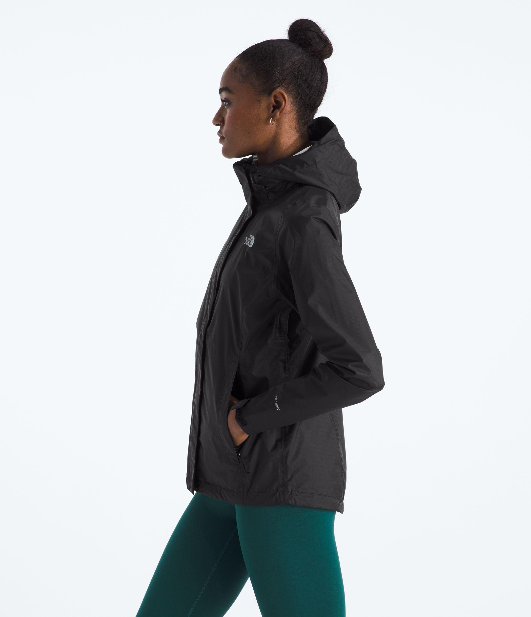 Chaqueta The North Face Mujer Impermeable Venture 2 Negro-3