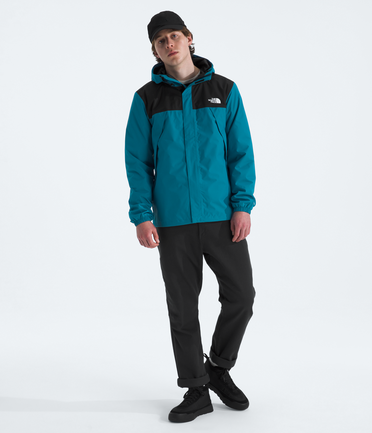 Chaqueta Impermeable Antora Hombre Azul-2