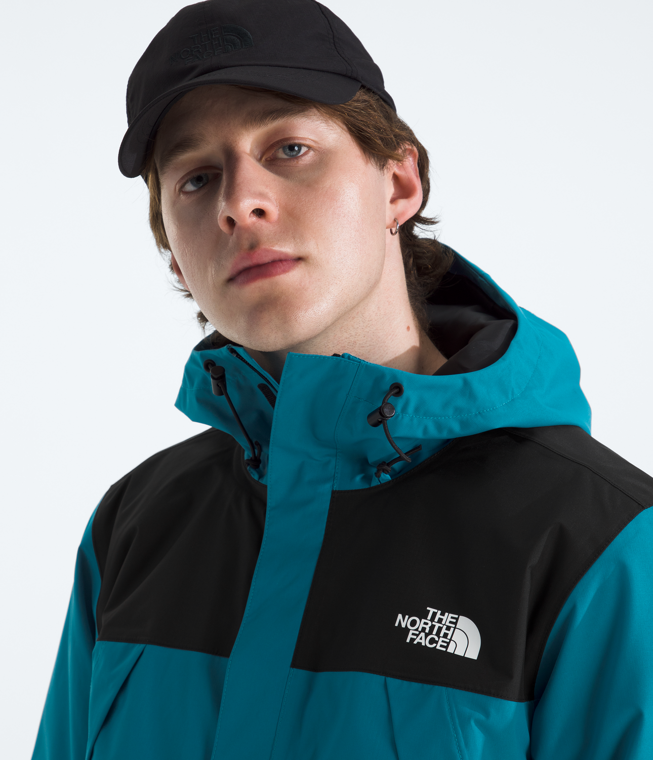 Chaqueta Impermeable Antora Hombre Azul-3