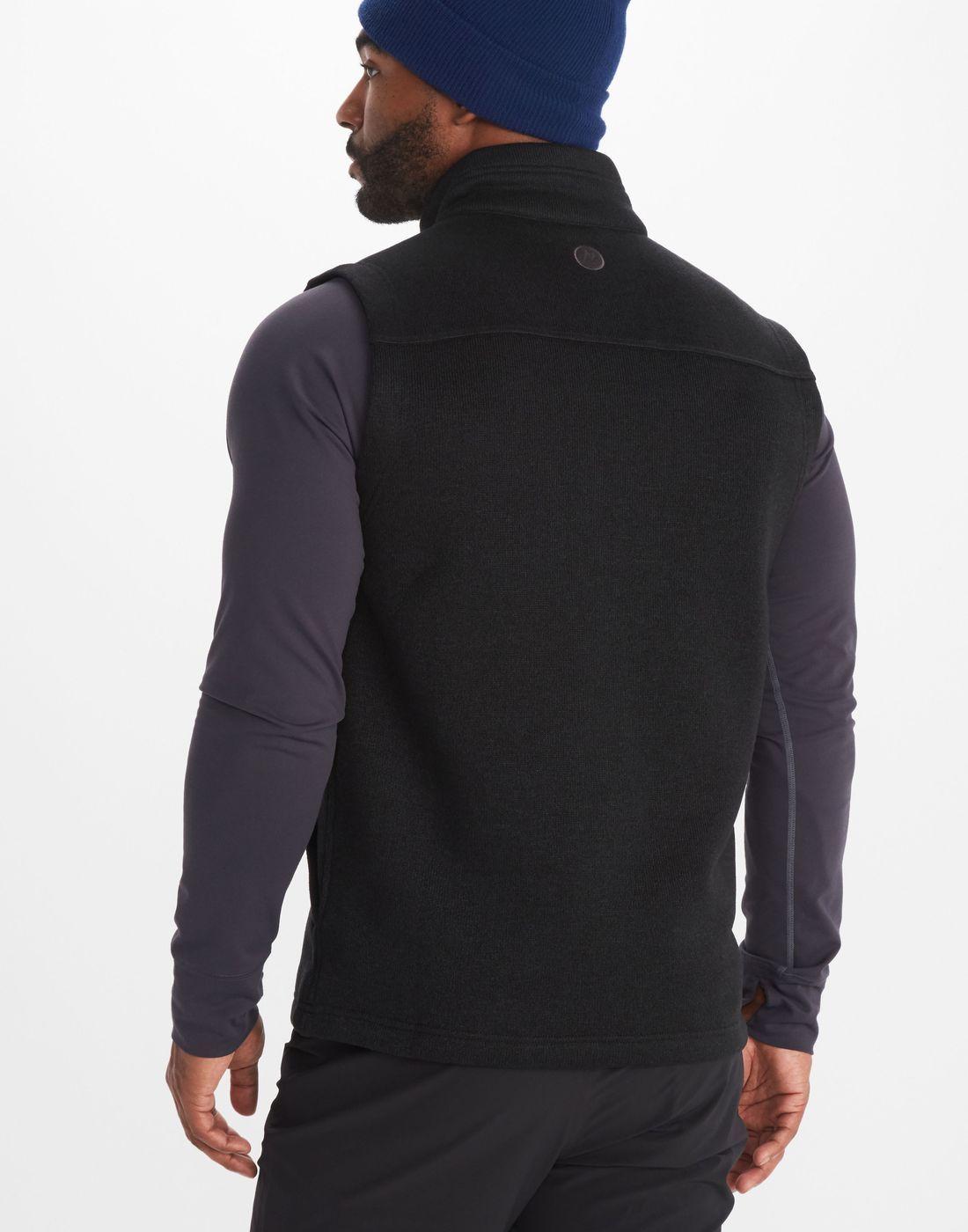 Polar Marmot Hombre Drop Line Vest Negro-2