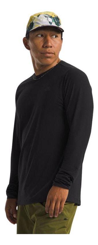 Polera The North Face Hombre Dune Sky L/s Crew Negro-4
