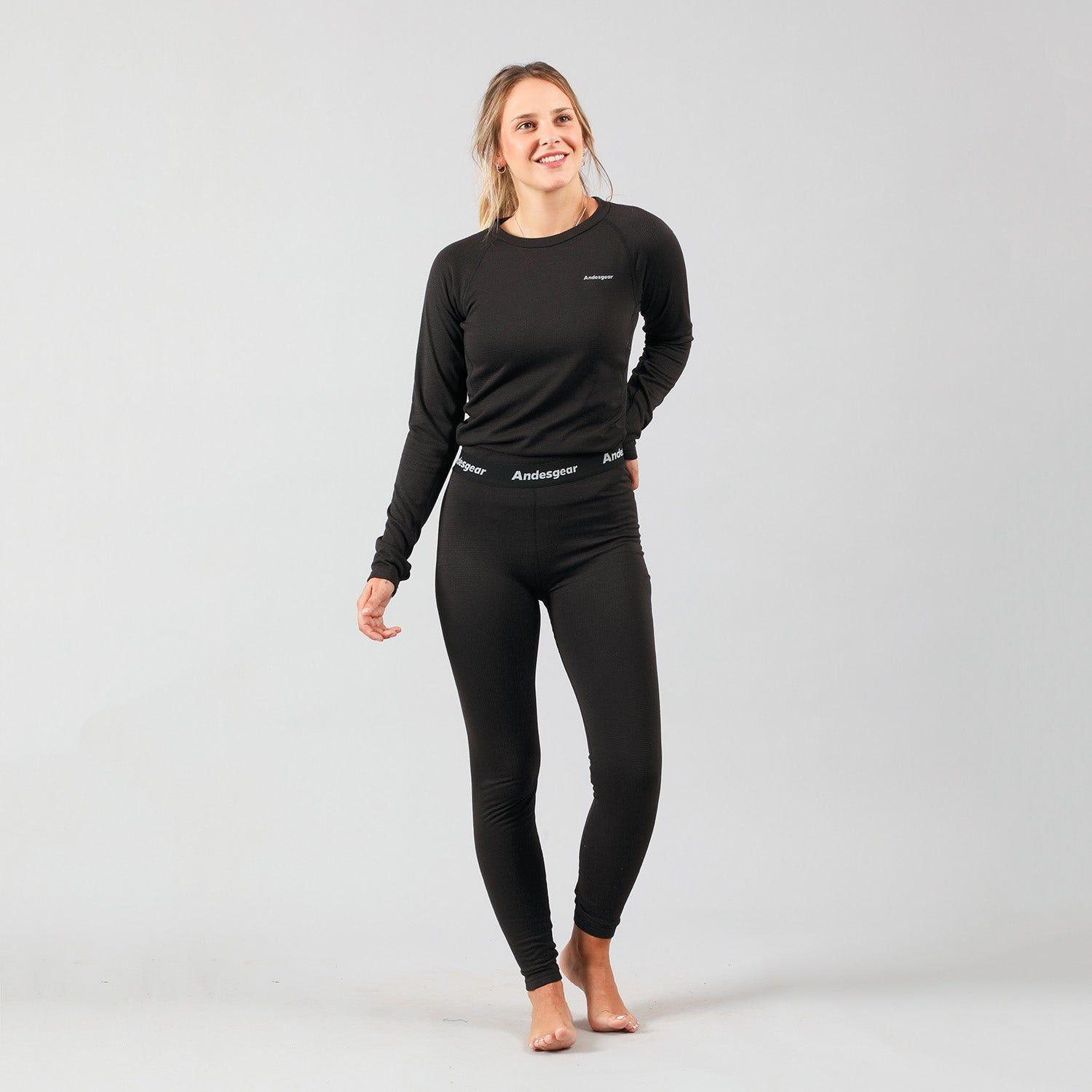 Primera Capa Andesgear Mujer Expedición Bottom - Negro-3