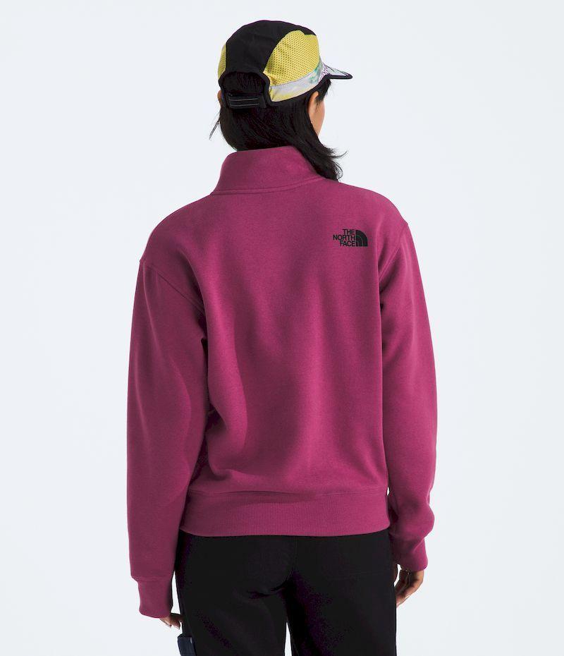 Poleron The North Face Mujer Box Half Dome 45748 Zip Morado-1