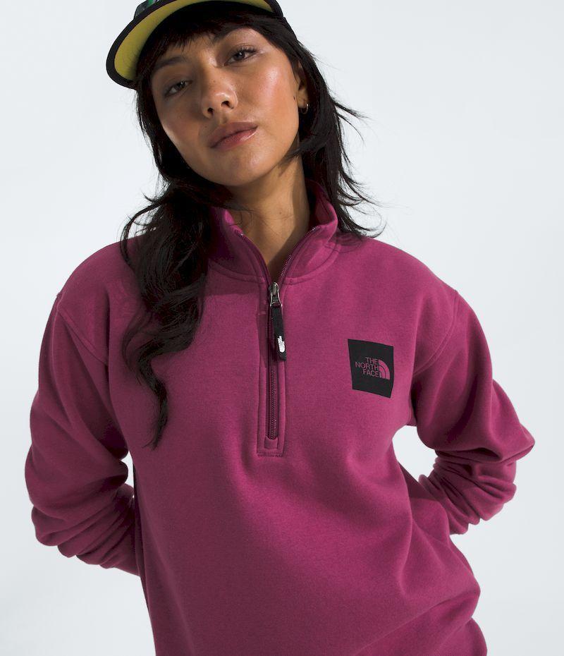 Poleron The North Face Mujer Box Half Dome 45748 Zip Morado-2