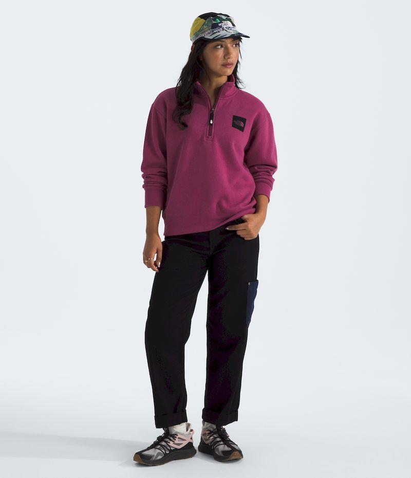 Poleron The North Face Mujer Box Half Dome 45748 Zip Morado-3