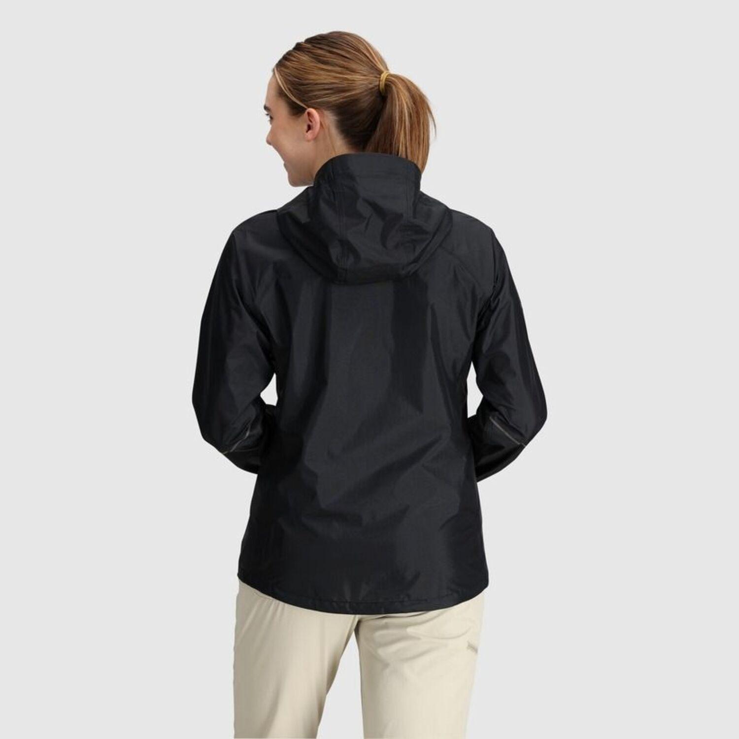 Chaqueta Outdoor Research Mujer Helium Rain Jacket Negro-1
