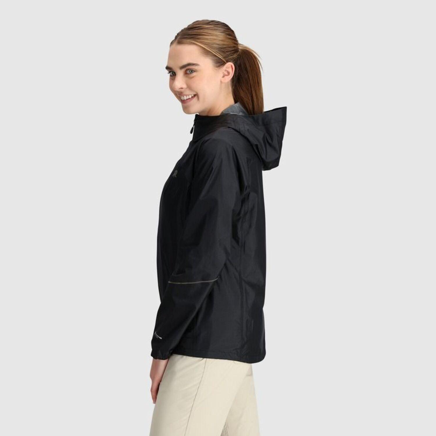 Chaqueta Outdoor Research Mujer Helium Rain Jacket Negro-2