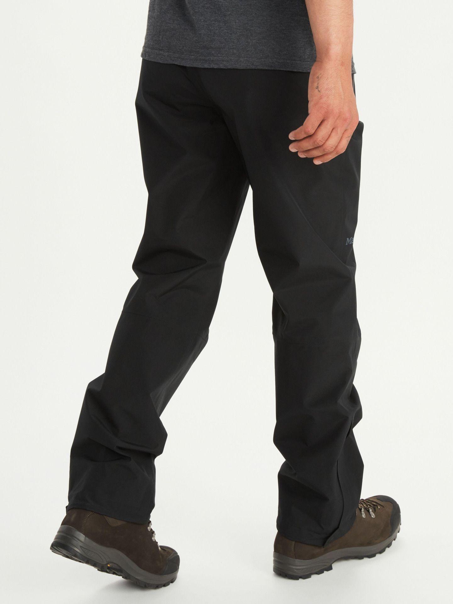 Pantalón Marmot Hombre Impermeable Minimalist Gtx Pant Negro-1