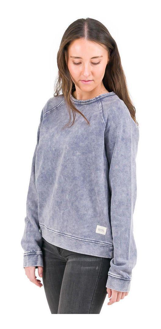 Poleron Kivül Mujer Venzal Reciclado Azul Azul-1