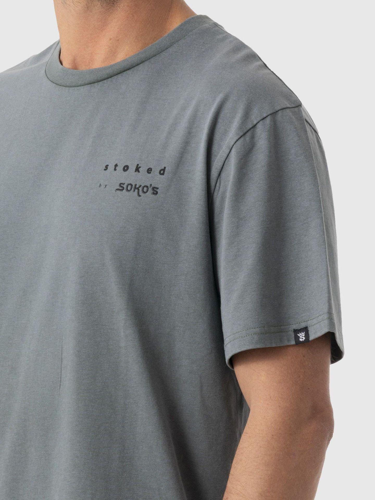 Polera Stoked Hombre Sokos Reciclada ST016 Gris-3