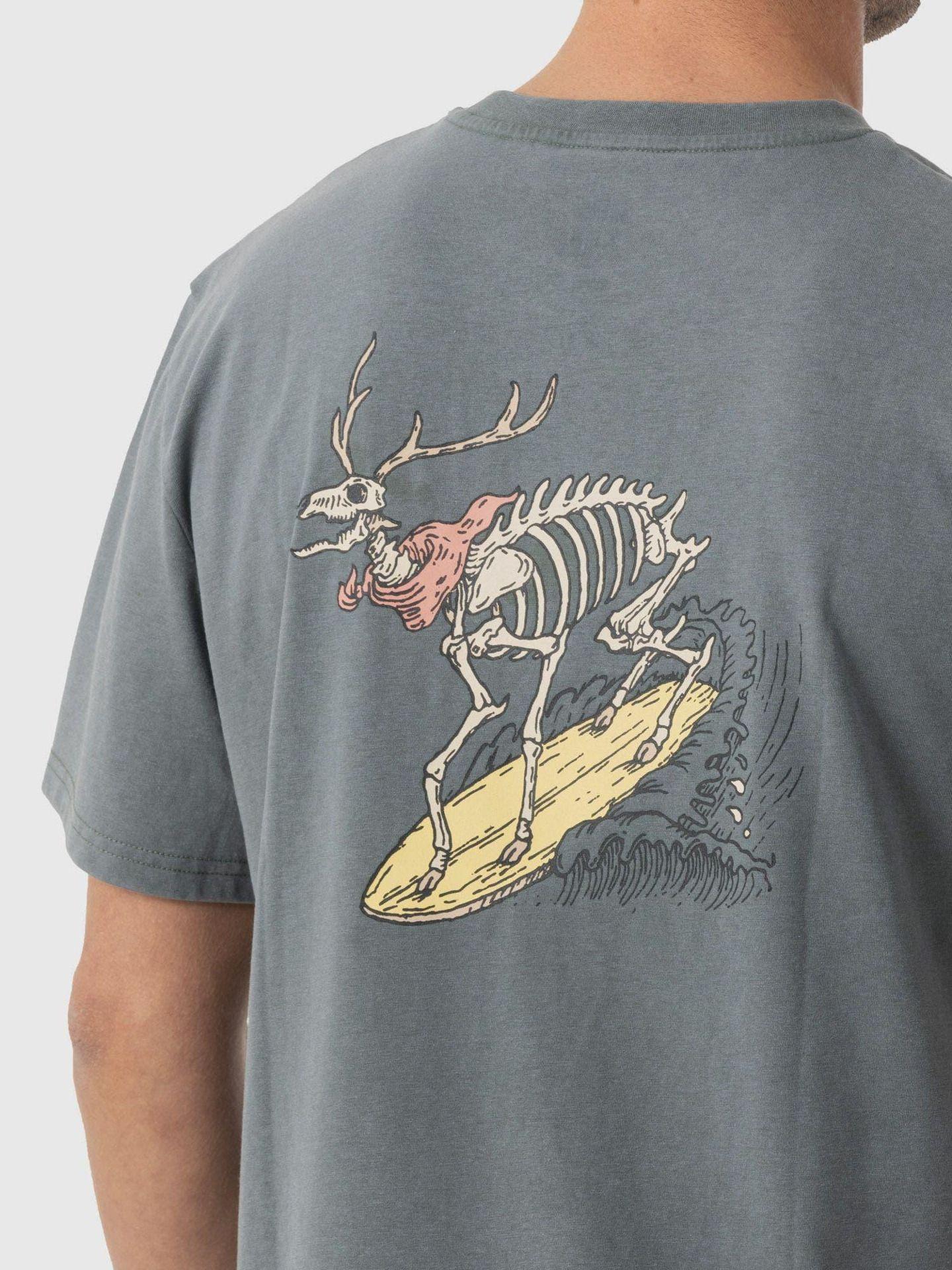 Polera Stoked Hombre Sokos Reciclada ST016 Gris-4