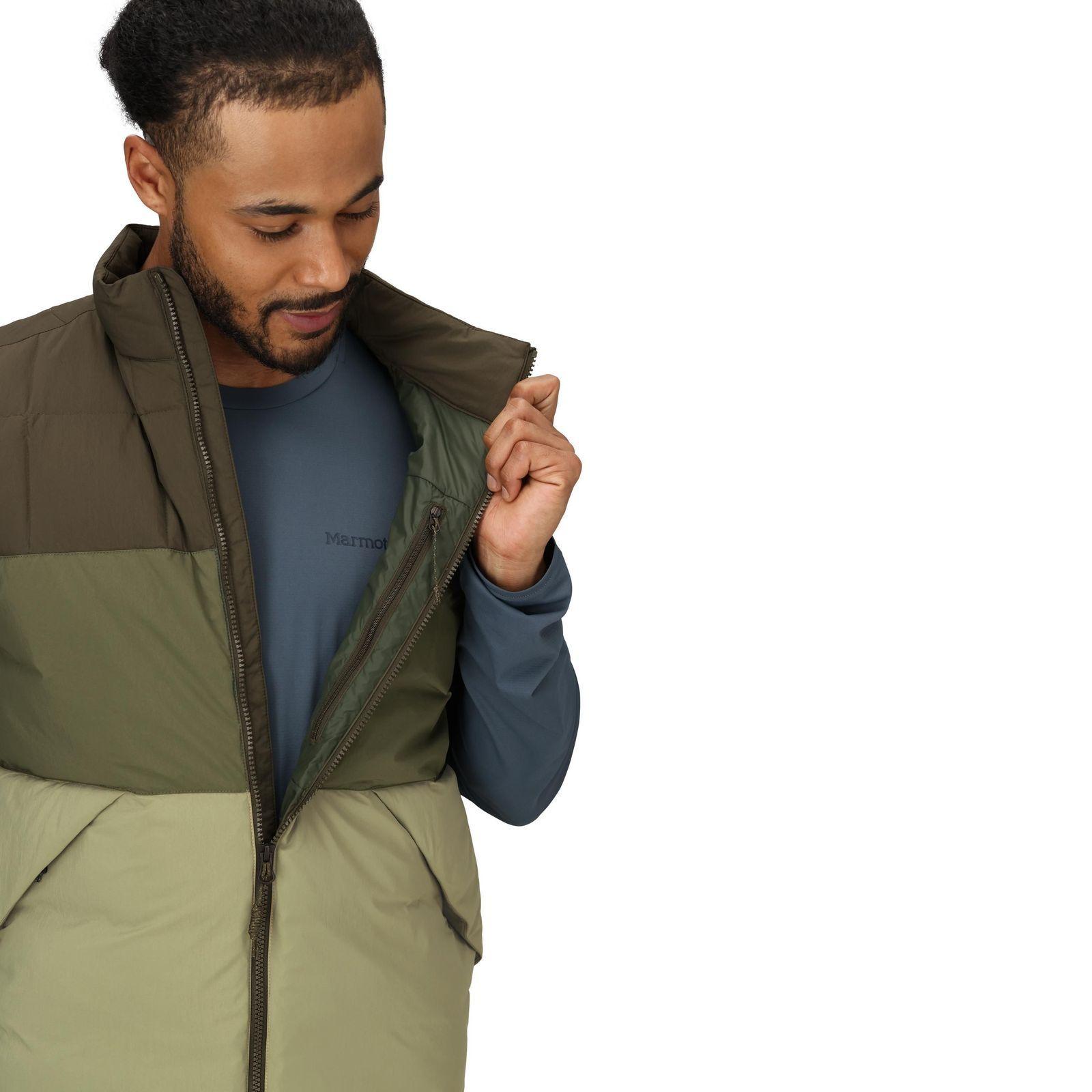 Chaqueta Marmot Hombre Ares Vest Verde-3