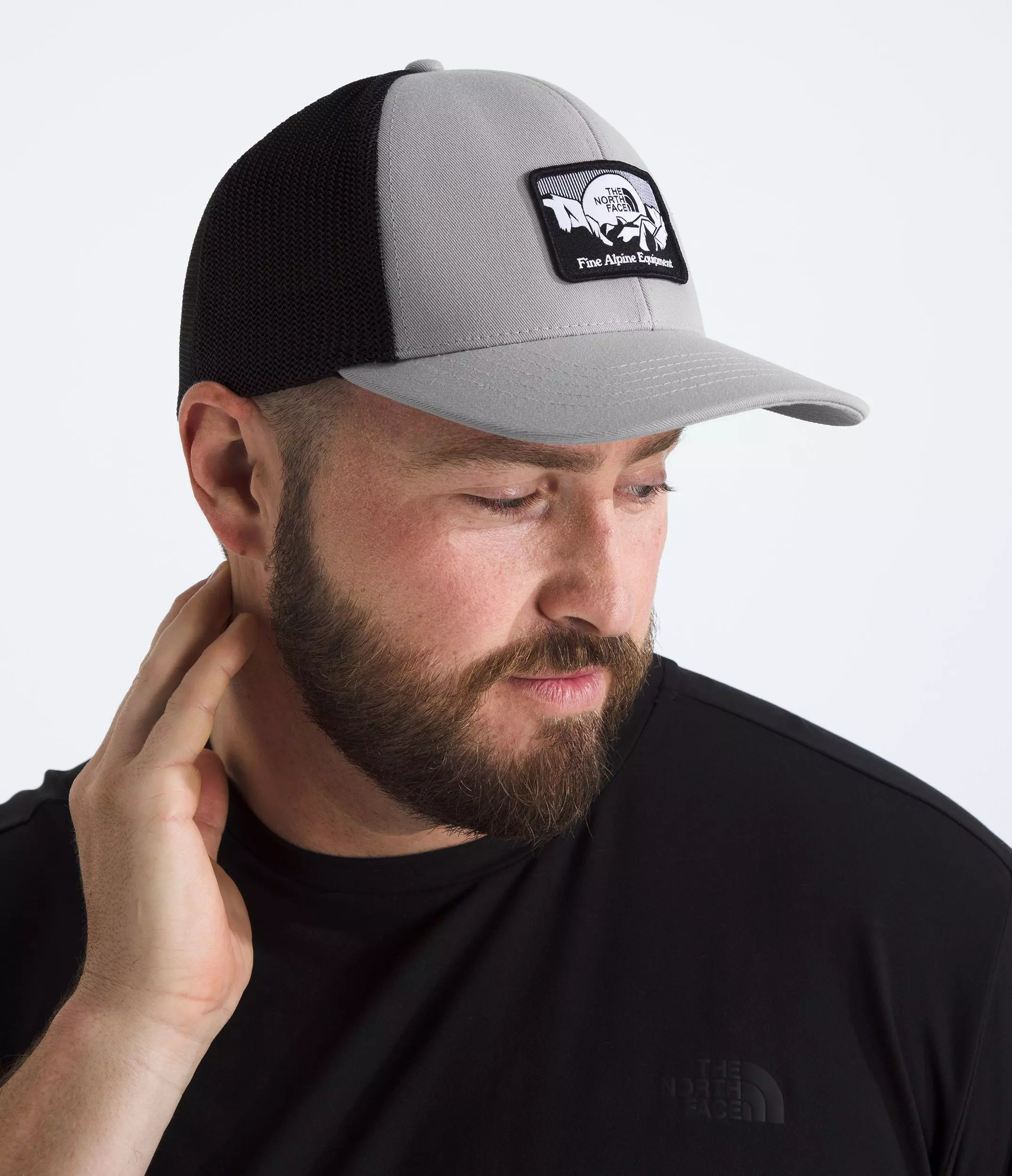 Jockey Fitted Truckee Trucker Gris-2