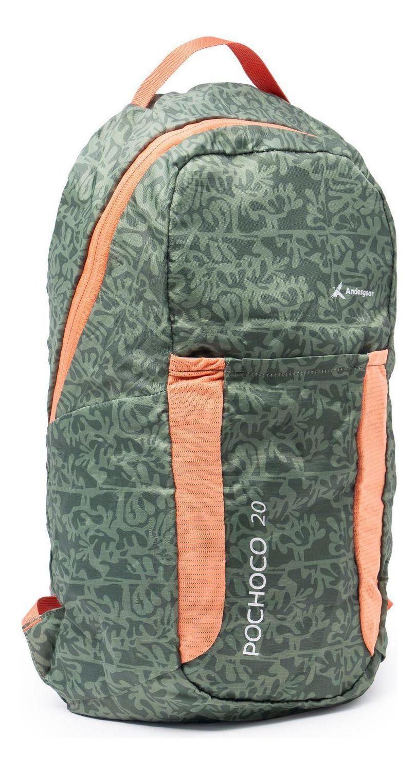 Mochila Andesgear Unisex Trekking Pochoco 20l Verde-1