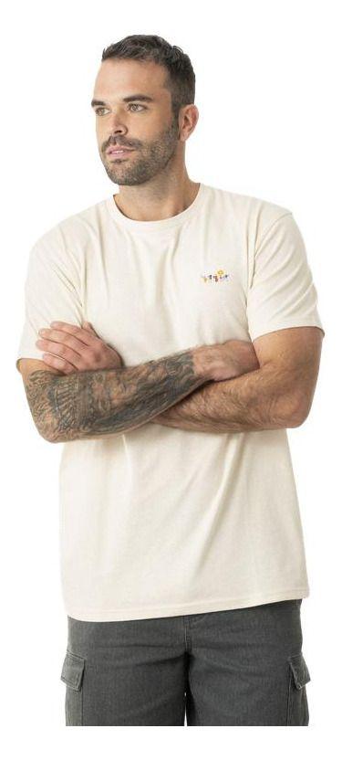Polera Kivül Hombre Desafío Reciclada Beige-0