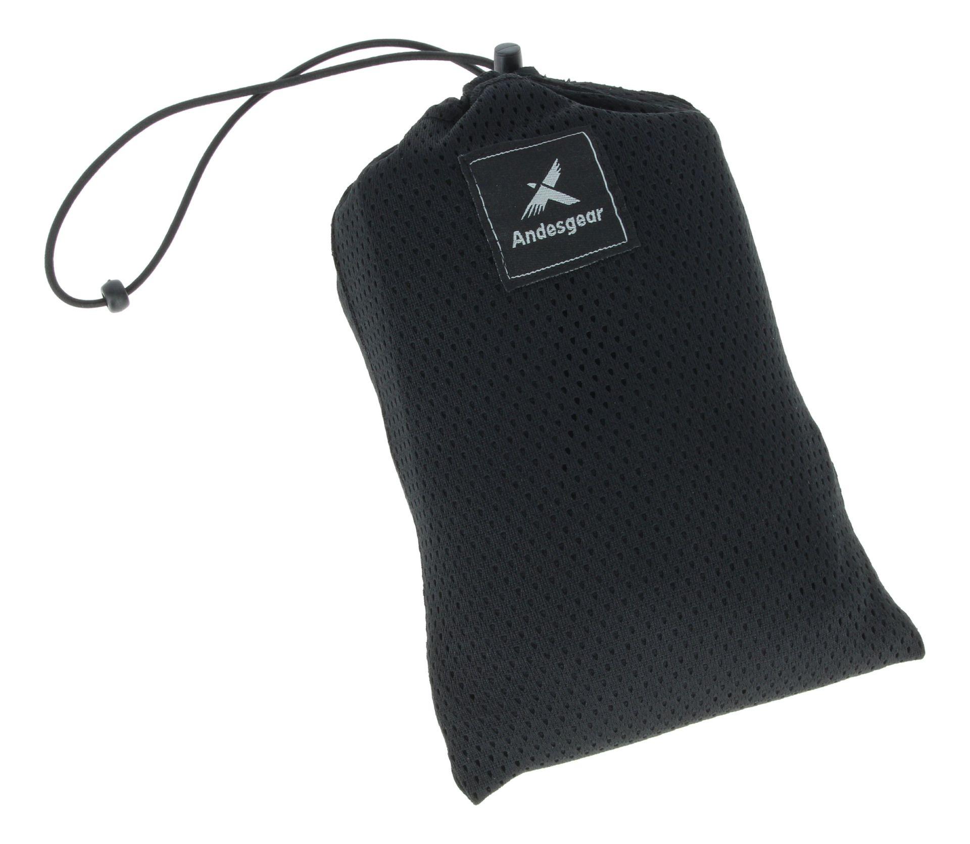 Primera Andesgear Mujer Capa Trekking Top AG001 Negro-2