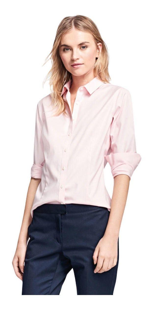 Blusa Brooks Brothers Mujer Non-iron Tailored-fit Rosado Rosado-0