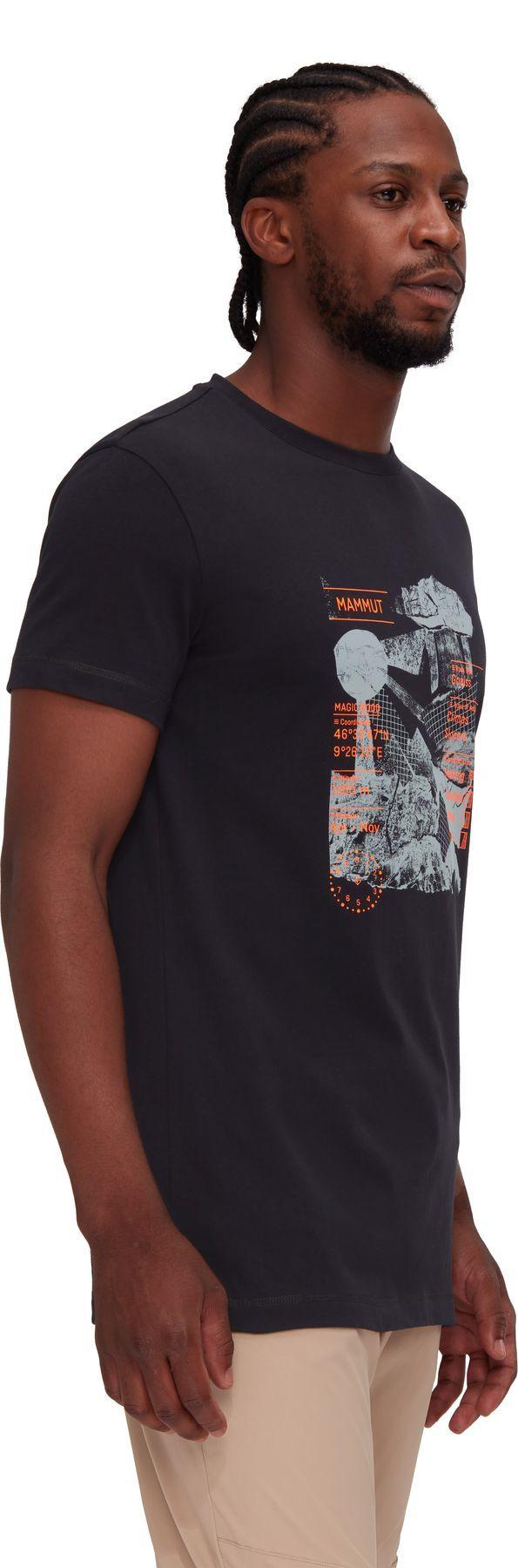 Polera Mammut Hombre Massone Quickdraw Negro-2