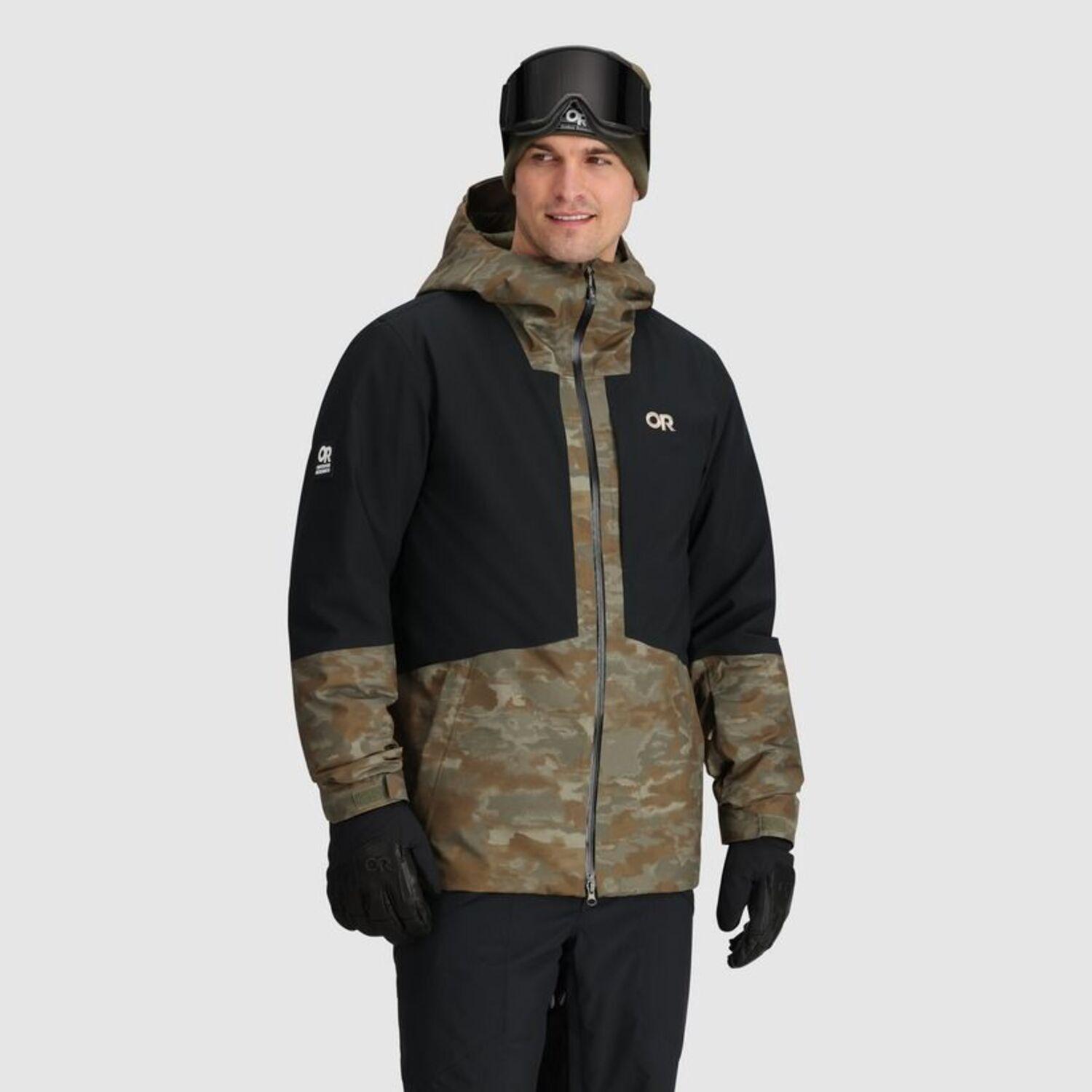 Chaqueta Outdoor Research Hombre Snowcrew Verde-0