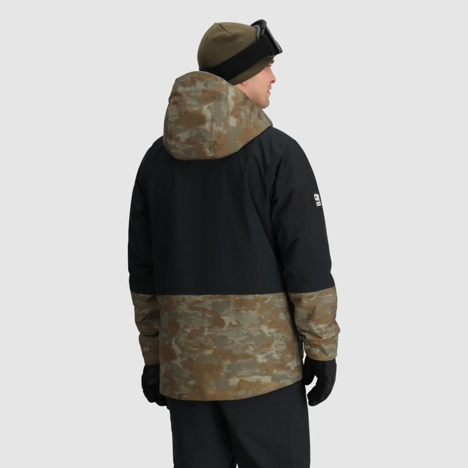 Chaqueta Outdoor Research Hombre Snowcrew Verde-1