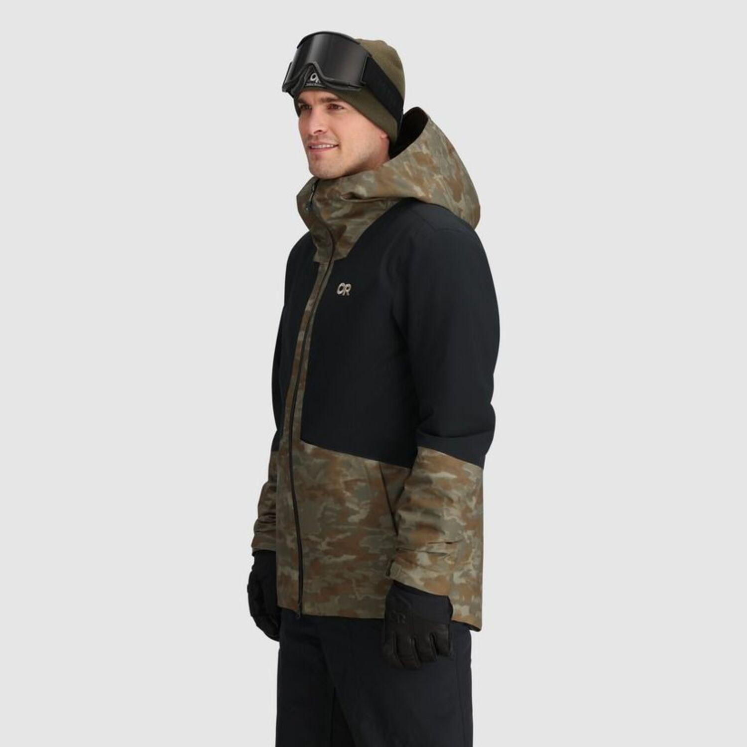Chaqueta Outdoor Research Hombre Snowcrew Verde-2