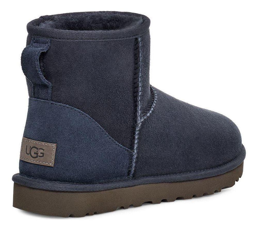 Bota UGG Mujer Classic Mini Ii Azul Azul-3